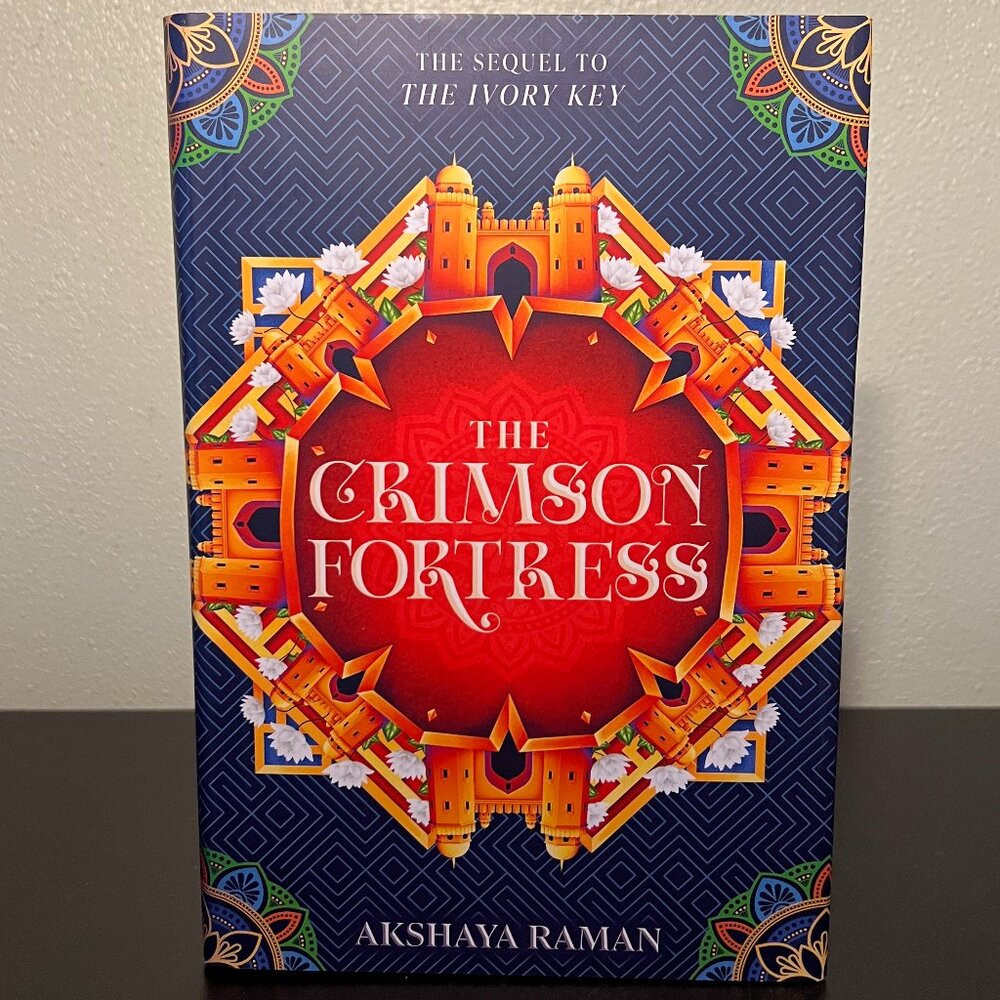 The Crimson Fortress by Akshaya Raman YA Historical Fiction Fantasy Novel